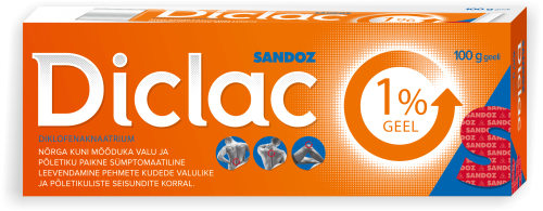 DICLAC 1% GEEL 10MG 1G 100G N1