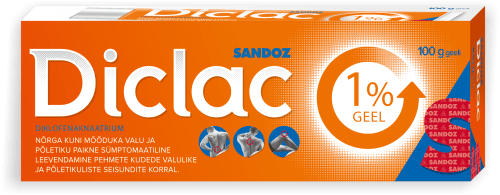 DICLAC 1% GEEL 10MG 1G 100G N1