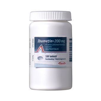 IBUMETIN ÕHUKE POLÜMEERKATTEGA TBL 200MG N100