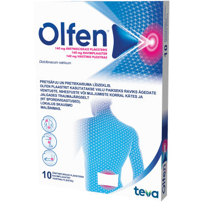 OLFEN RAVIMPLAASTER 140MG 140MG N10
