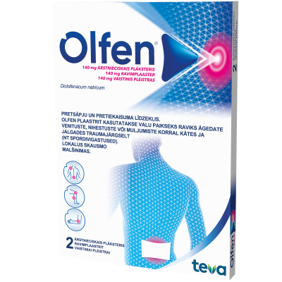 OLFEN RAVIMPLAASTER 140MG 140MG N2