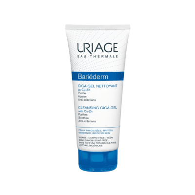 URIAGE BARIEDERM CICA CU-ZN PUHASTUSGEEL 200ML