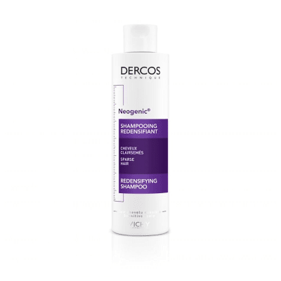 VICHY NEOGENIC DERCOS ŠAMPOON ÕHUKESTELE JUUSTELE 200ML