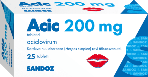 ACIC 200 MG TBL 200MG N25