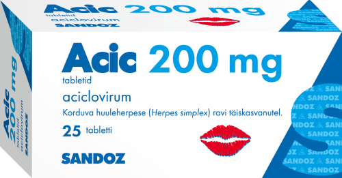 ACIC 200 MG TBL 200MG N25
