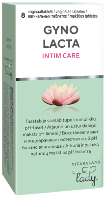GYNOLACTA VAGINAALTBL 50MG N8