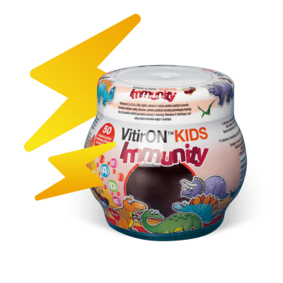 VITIRON KIDS IMMUNITY KUMMIKOMMID N50