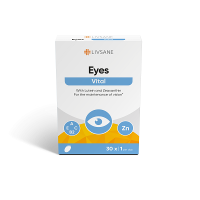 LIVSANE VITAMIINI KAPSLID SILMADELE N30
