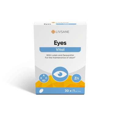 LIVSANE VITAMIINI KAPSLID SILMADELE N30