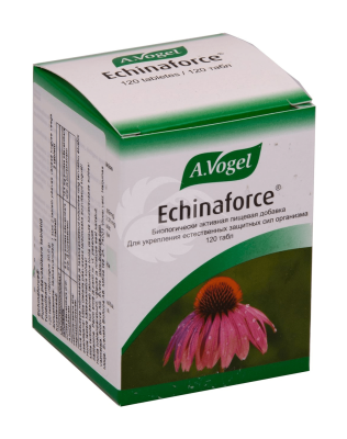 A.VOGEL ECHINAFORCE PUNASE PÄEVAKÜBARA TINKTUURI TBL N120