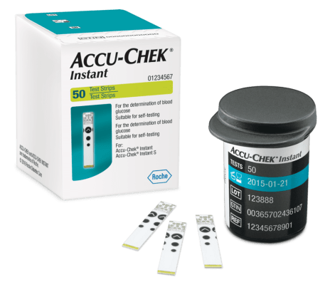 TESTRIBAD ACCU-CHEK INSTANT N50