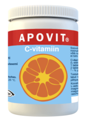 APOVIT C-VITAMIIN NÄRIMISTABLETT 200MG N70