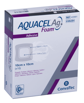 AQUACEL AG FOAM HÕBEDAGA VAHTHAAVASIDE 10 X 10CM N10