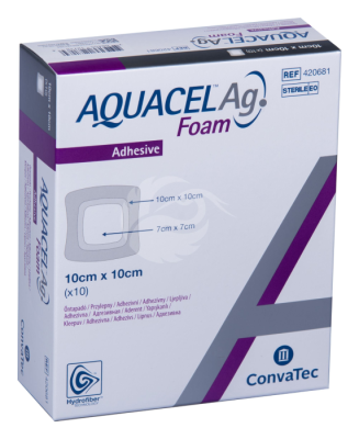 AQUACEL AG FOAM HÕBEDAGA VAHTHAAVASIDE 10 X 10CM N10