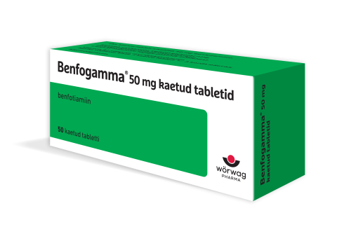 BENFOGAMMA KAETUD TBL 50MG N50
