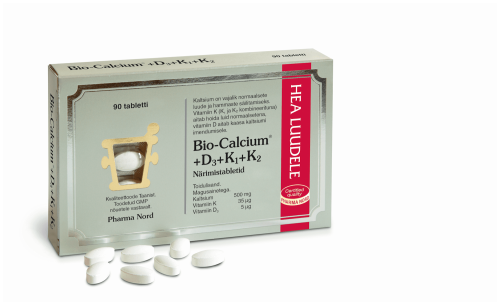 BIO-CALCIUM+D3+K TBL N90