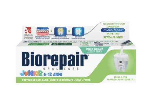 BIOREPAIR HAMBAPASTA JUNIOR LASTELE (6-12A) MÜNDI 75ML