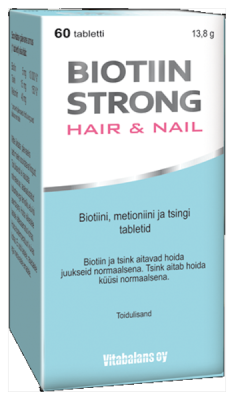 BIOTIN STRONG HAIR&NAIL TBL N60