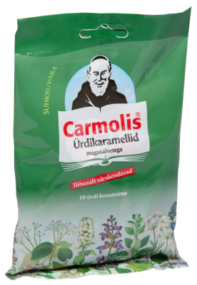 CARMOLIS KÖHAKOMMID SUHKRUVABA 72G