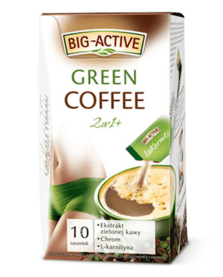 BIG-ACTIVE GREEN COFFE 2IN1 ROHELINE KOHV 12G N10