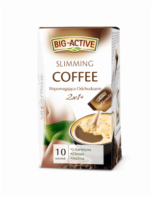 BIG-ACTIVE COFFEE SLIMMING 2IN1 MUST KOHV 12G N10