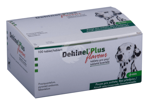 DEHINEL PLUS FLAVOUR TBL 50MG+150MG+144MG N100