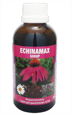 ECHINAMAX PUNASE PÄEVAKÜBARA SIIRUP LASTELE 200ML