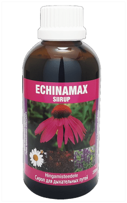 ECHINAMAX PUNASE PÄEVAKÜBARA SIIRUP LASTELE 200ML