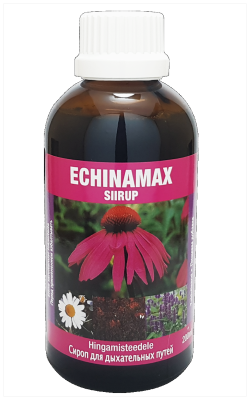 ECHINAMAX PUNASE PÄEVAKÜBARA SIIRUP LASTELE 200ML