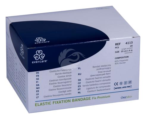 EVERCARE FIKSEERIMISSIDE 10CMX4M ELASTNE KILES N20