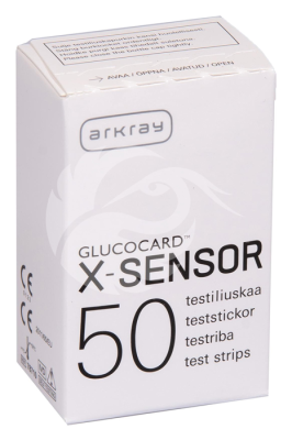 TESTRIBAD GLUCOCARD X-SENSOR N50 TESTRIBAD (GLÜKOMEETRI)