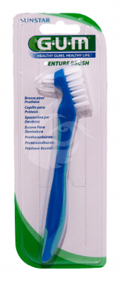 GUM HAMBAHARI DENTURE BRUSH PROTEESIDE PUHASTAMISEKS