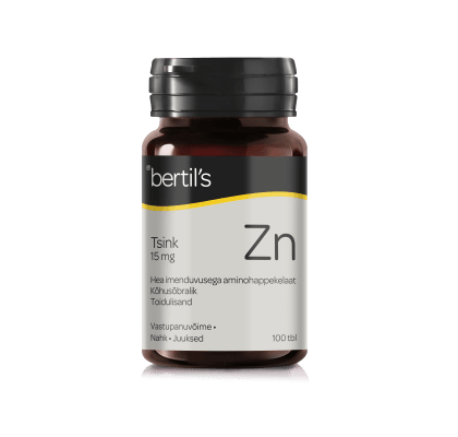 BERTILS KELASIN ZN TBL 15MG N100