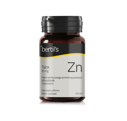BERTILS KELASIN ZN TBL 15MG N100