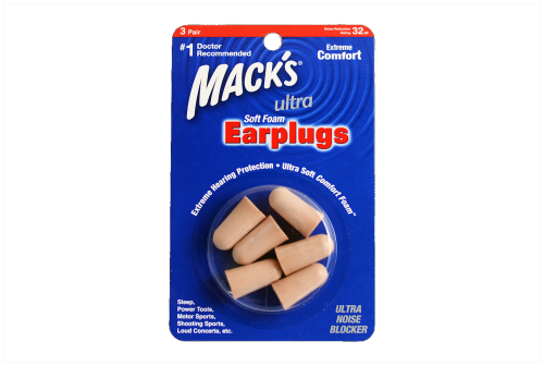 MACK'S KÕRVATROPID PEHMEST VAHUST 3PAARI