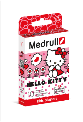 MEDRULL HELLO KITTY PLAASTER 25X57MM LASTELE VEEKINDEL N10