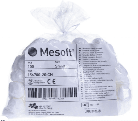 MESOFT TUPS M KESKMINE STERIILNE N100