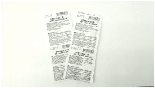 PAIRA SÖETABLETID (CARBO ACTIVATUS) 260MG N10