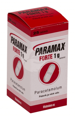 PARAMAX FORTE TBL 1000MG N25