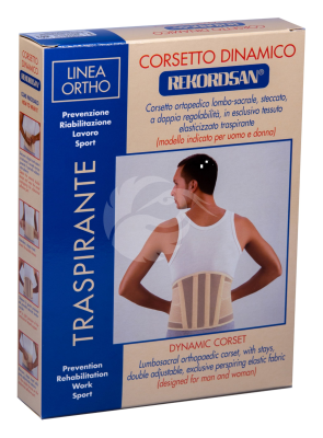 REKORDSAN KORSETT 27CM NR.3 95-115CM BEEZ (S663)