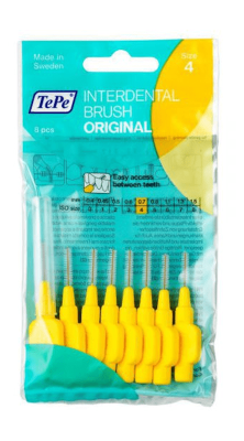TEPE INTERDENTAALHARJAD 0,7MM KOLLANE N8