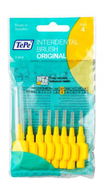 TEPE INTERDENTAALHARJAD 0,7MM KOLLANE N8