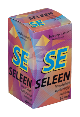 TERVISEPÜRAMIID SELEEN KAPSLID TSINGIGA 300MCG+25MG N60