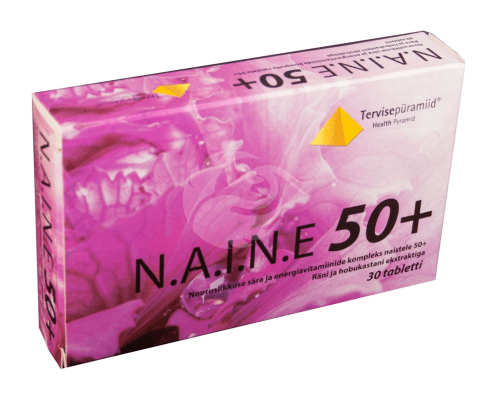 TERVISEPÜRAMIID N.A.I.N.E 50+ TBL N30