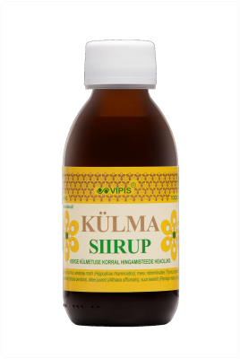 VIPIS KÜLMASIIRUP LOODUSLIK 150ML