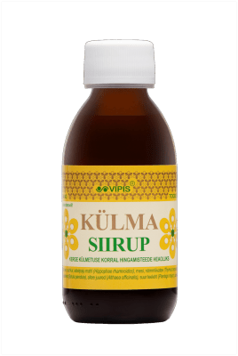 VIPIS KÜLMASIIRUP LOODUSLIK 150ML