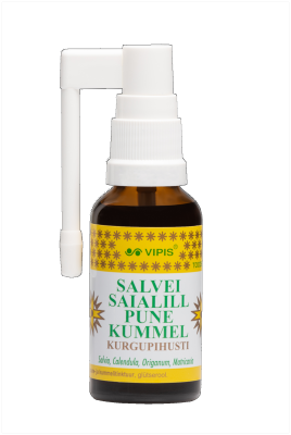 VIPIS SALVEI-SAIALILL-PUNE - KUMMEL KURGUPIHUSTI 30ML
