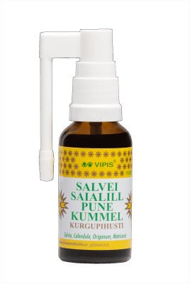 VIPIS SALVEI-SAIALILL-PUNE - KUMMEL KURGUPIHUSTI 30ML