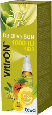 VITIRON VITAMIIN D OLIVE SUN SUUKAUDNE SPREI 1000IU 10ML