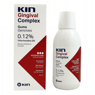 KIN GINGIVAL SUUVESI CHX 0,12% 250ML